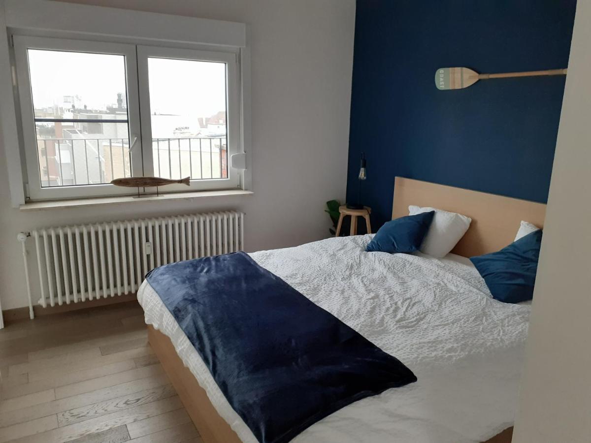 Gezellig Centraal Gelegen Penthouse Oostende Apartment Luaran gambar