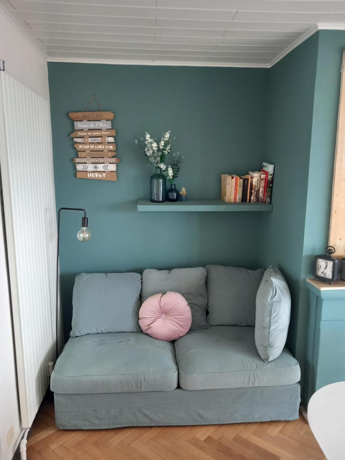 Gezellig Centraal Gelegen Penthouse Oostende Apartment Luaran gambar
